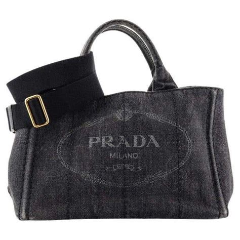 prada robot bag sales|Prada Denim Canapa Small Robot Tote .